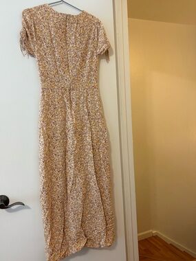 madewell ruffle sleeve maxi dress in classic corsage Ruffle-Sleeve Maxi Dress in Classic Corsage